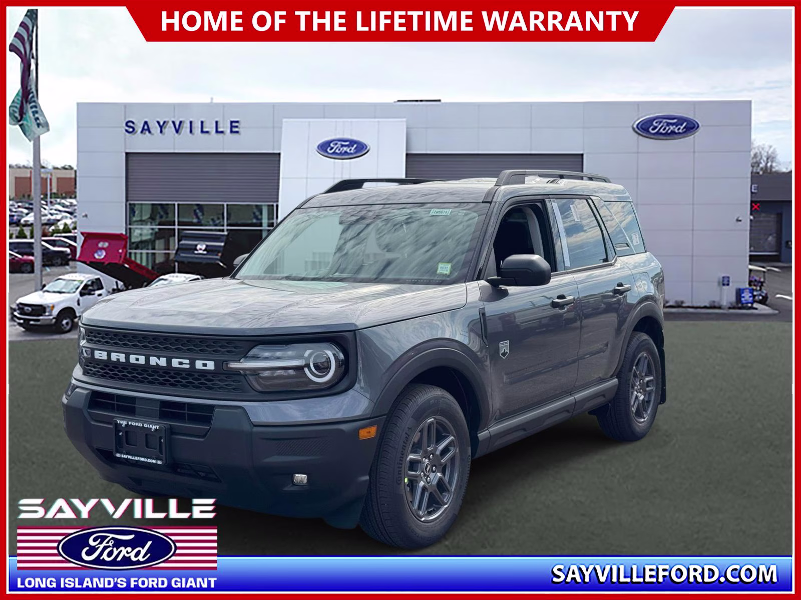 2026 Gray Ford Bronco Sport Big Bend 4X4 SUV