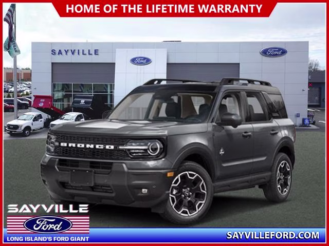 2026 Carbonized Gray Metallic Ford Bronco Sport Outer Banks 4x4 4X4 SUV