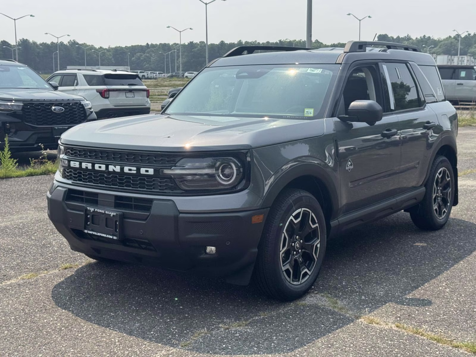 2026 Carbonized Gray Metallic Ford Bronco Sport Outer Banks 4X4 SUV