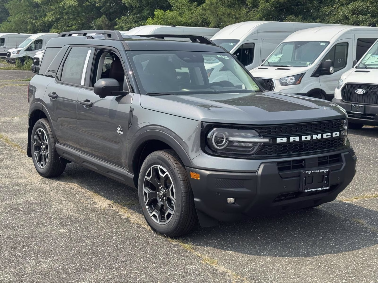 2026 Carbonized Gray Metallic Ford Bronco Sport Outer Banks 4X4 SUV