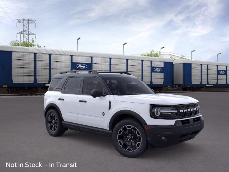 2026 Oxford White Ford Bronco Sport Outer Banks 4X4 SUV