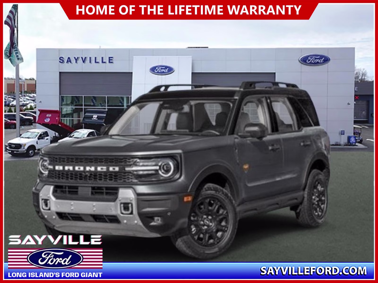 2026 Carbonized Gray Metallic Ford Bronco Sport Badlands 4X4 SUV