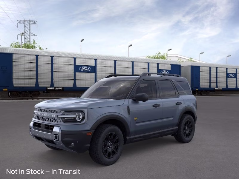 2026 Azure Gray Metallic Tri-Coat Ford Bronco Sport Badlands 4X4 SUV