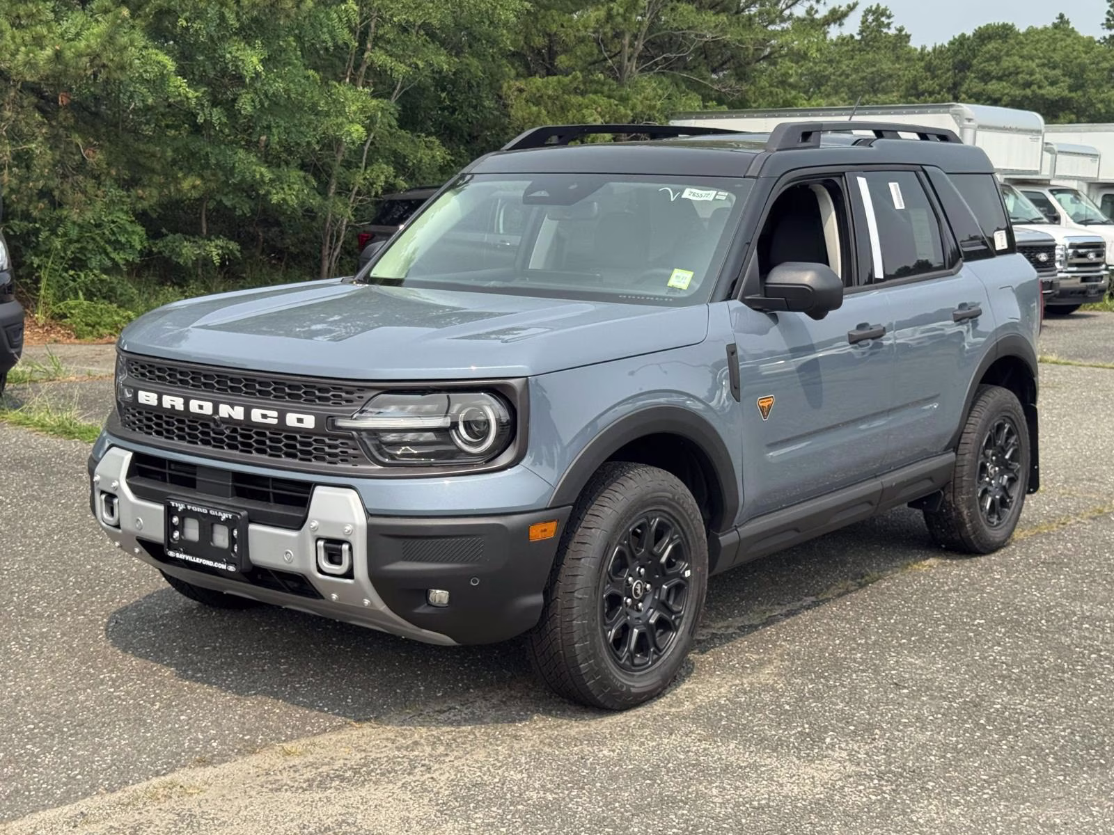 2026 Azure Gray Metallic Tri-Coat Ford Bronco Sport Badlands 4X4 SUV