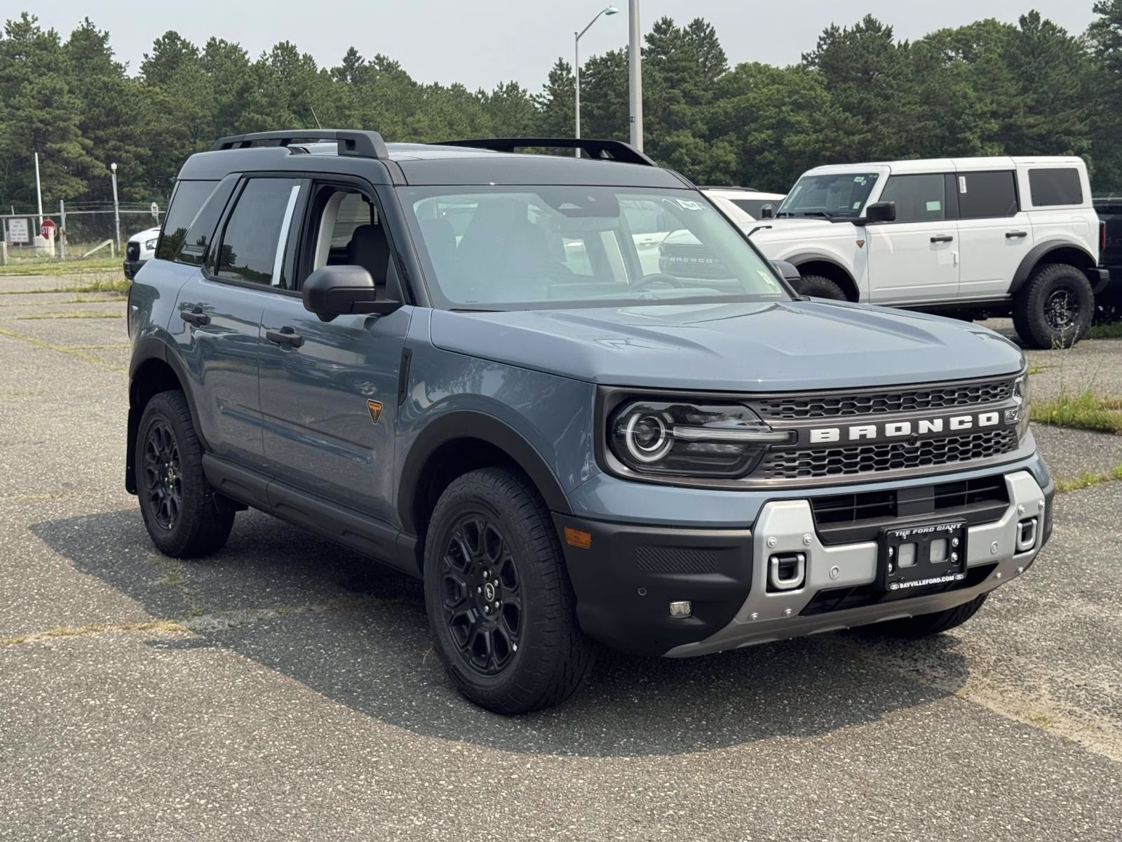 2026 Azure Gray Metallic Tri-Coat Ford Bronco Sport Badlands 4X4 SUV