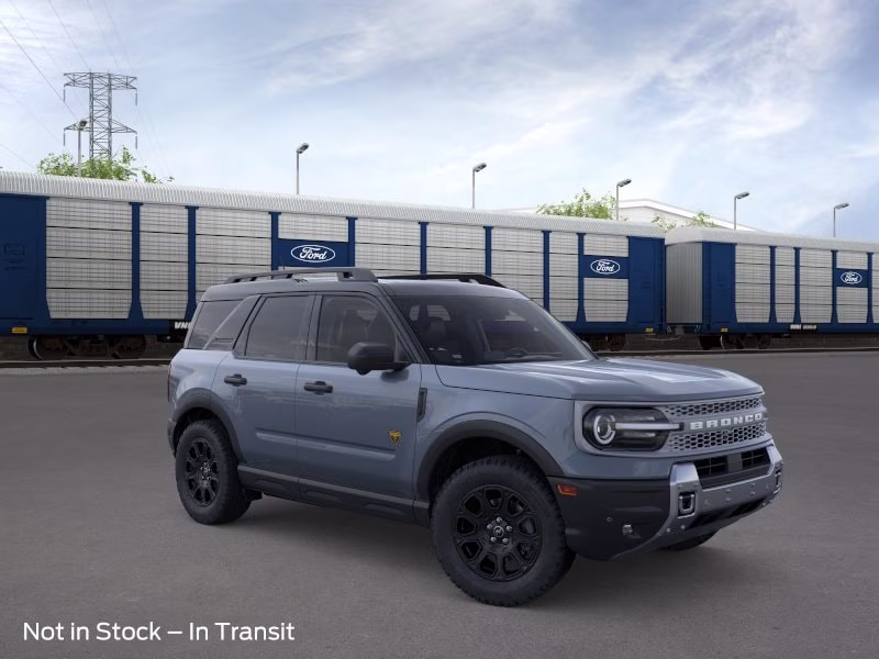 2026 Azure Gray Metallic Tri-Coat Ford Bronco Sport Badlands 4X4 SUV