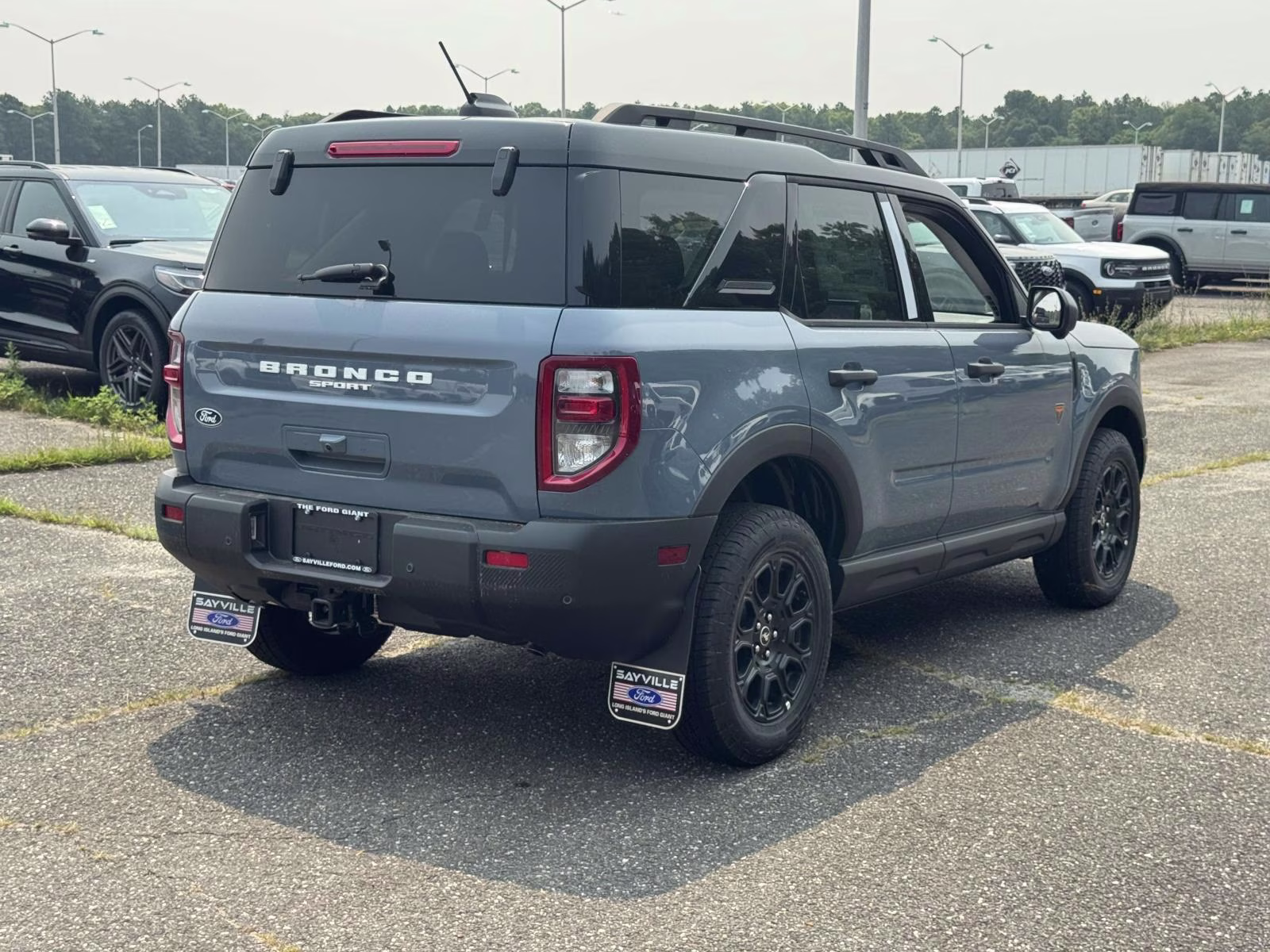 2026 Azure Gray Metallic Tri-Coat Ford Bronco Sport Badlands 4X4 SUV
