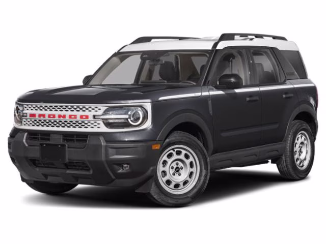 2026 Shadow Black Ford Bronco Sport Heritage 4X4 SUV