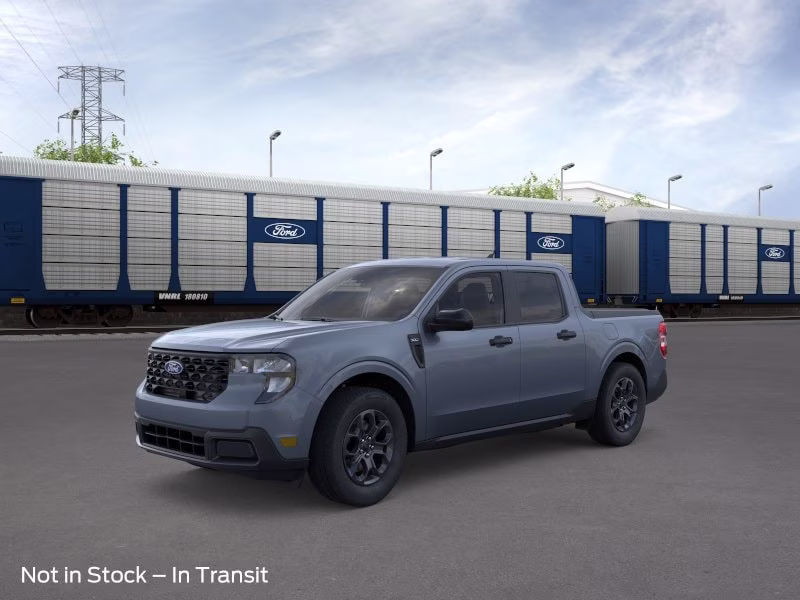2026 Azure Gray Metallic Tri-Coat Ford Maverick XLT AWD Truck