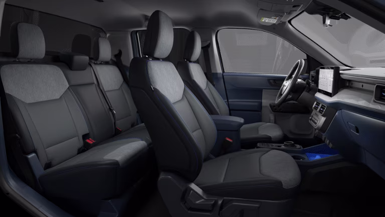 2026 Azure Gray Metallic Tri-Coat Ford Maverick XLT AWD Truck