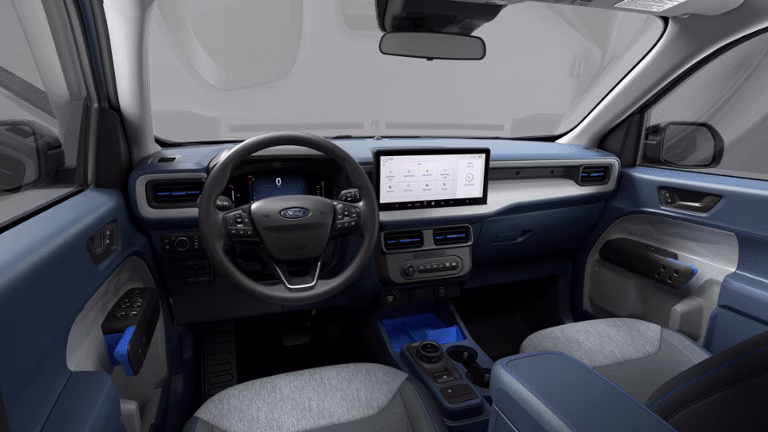 2026 Azure Gray Metallic Tri-Coat Ford Maverick XLT AWD Truck