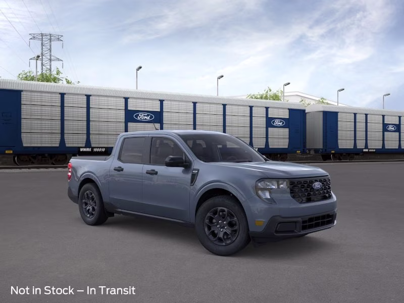 2026 Azure Gray Metallic Tri-Coat Ford Maverick XLT AWD Truck