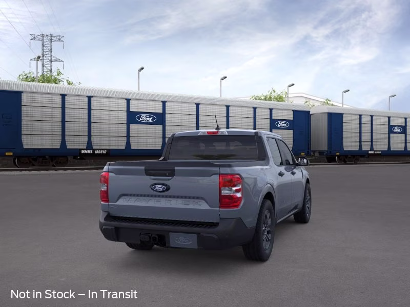 2026 Azure Gray Metallic Tri-Coat Ford Maverick XLT AWD Truck