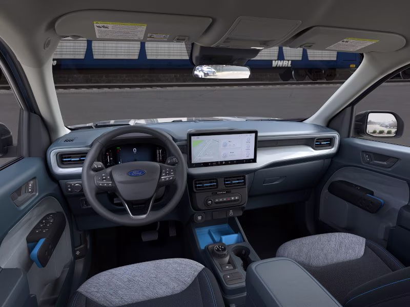 2026 Azure Gray Metallic Tri-Coat Ford Maverick XLT AWD Truck