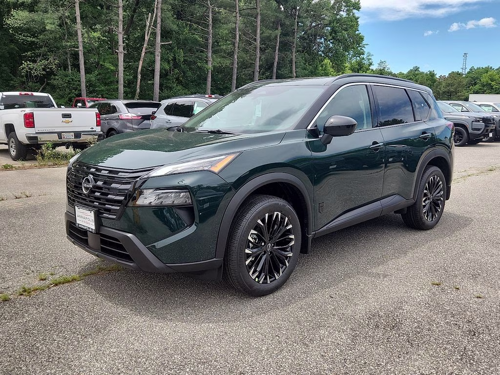 2026 Obsidian Green Nissan Rogue Dark Armor AWD SUV