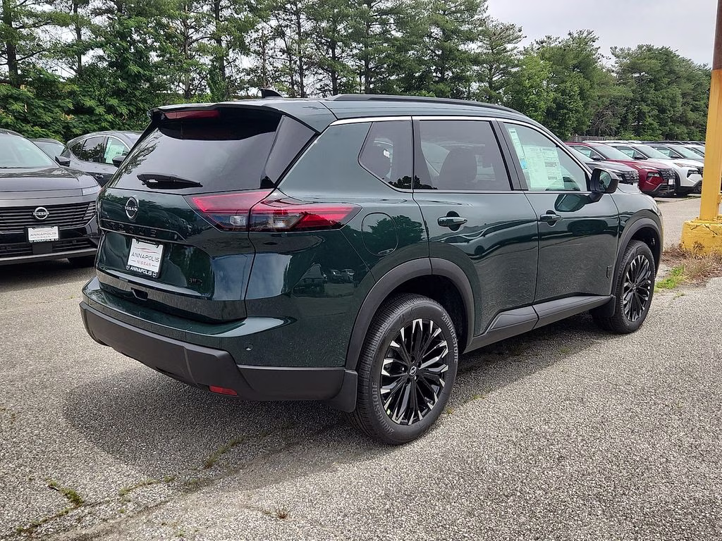 2026 Obsidian Green Nissan Rogue Dark Armor AWD SUV