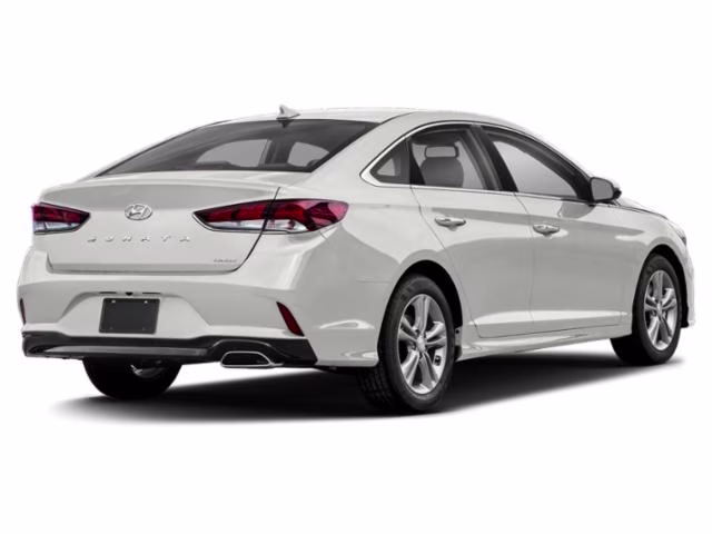 2019 Quartz White Pearl Hyundai Sonata Limited FWD Sedan