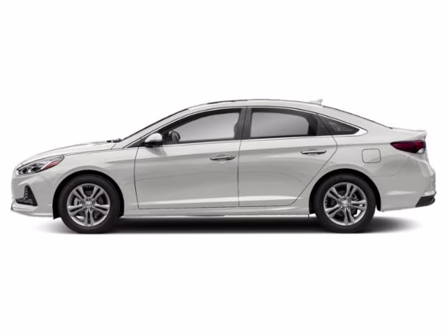 2019 Quartz White Pearl Hyundai Sonata Limited FWD Sedan