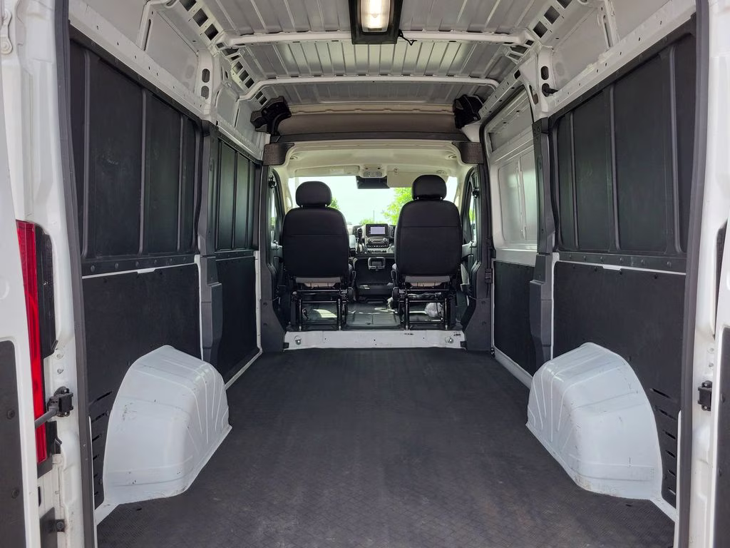 2025 Bright White Clearcoat Ram ProMaster 2500 High Roof FWD Van