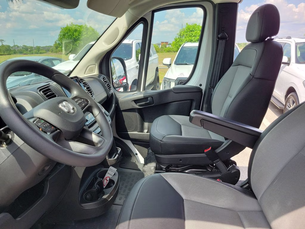 2025 Bright White Clearcoat Ram ProMaster 2500 High Roof FWD Van