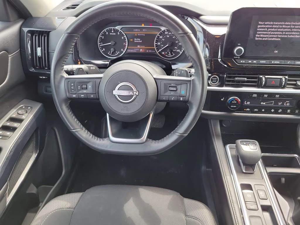 2024 Brilliant Silver Metallic Nissan Pathfinder SV FWD SUV