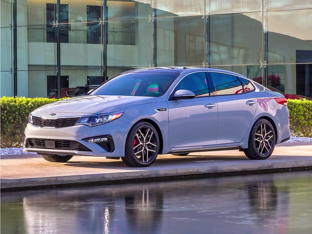 2020 Sparkling Silver Kia Optima LX FWD Sedan