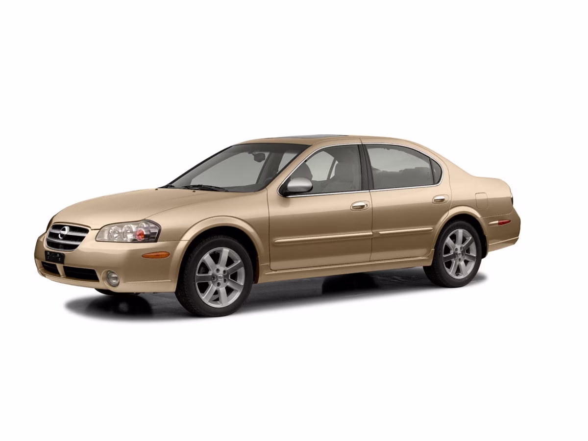 2002 Sunlit Sand Metallic Nissan Maxima FWD Sedan