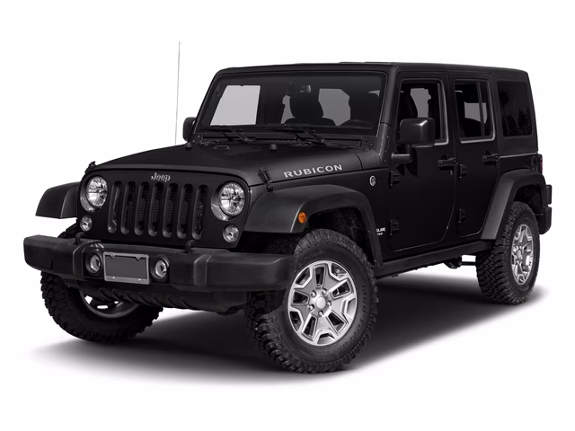 2016 Black Clearcoat Jeep Wrangler Unlimited Rubicon 4X4 SUV