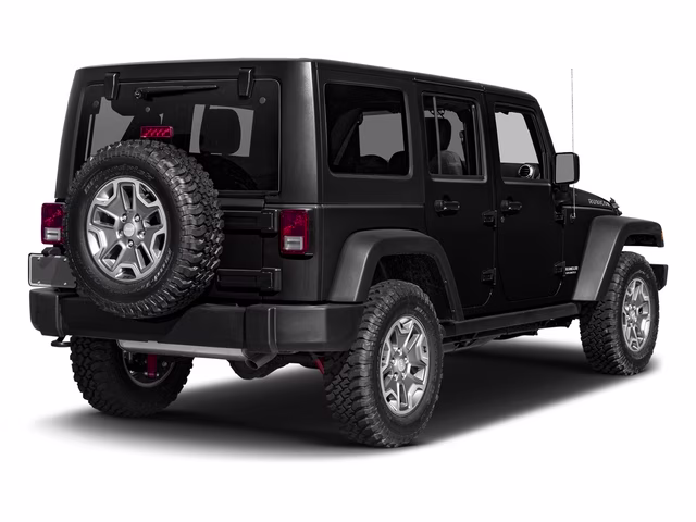 2016 Black Clearcoat Jeep Wrangler Unlimited Rubicon 4X4 SUV