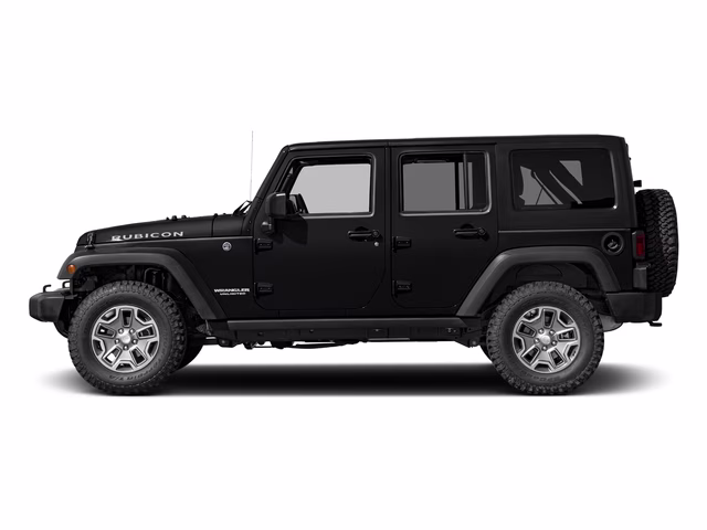 2016 Black Clearcoat Jeep Wrangler Unlimited Rubicon 4X4 SUV
