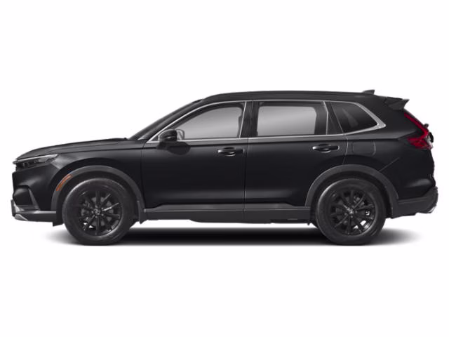 2024 Black Honda CR-V Hybrid Sport AWD SUV