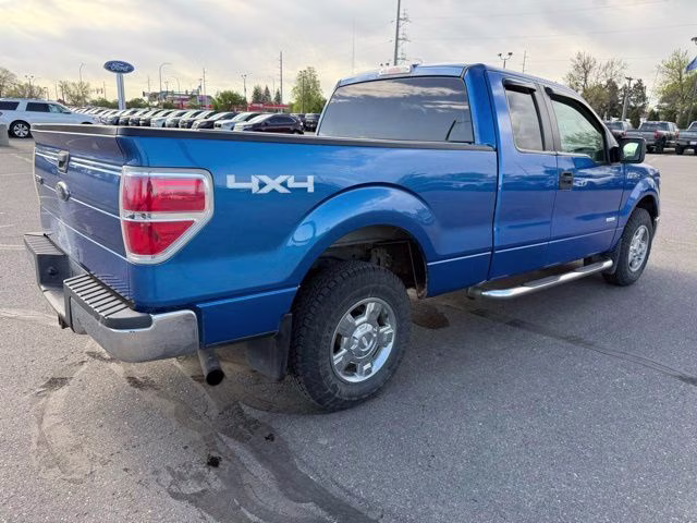 2012 Blue Flame Metallic Ford F-150 XLT 4X4 Truck