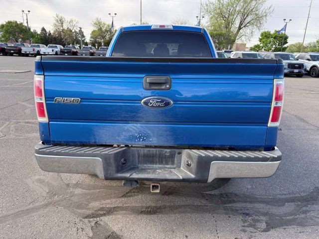 2012 Blue Flame Metallic Ford F-150 XLT 4X4 Truck
