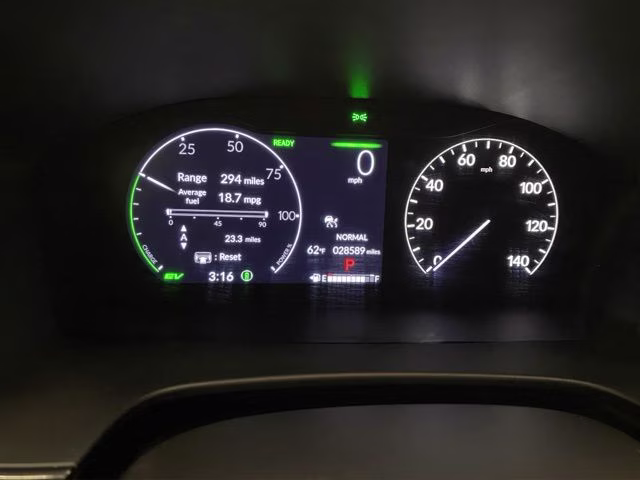 2024 Black Honda CR-V Hybrid Sport AWD SUV