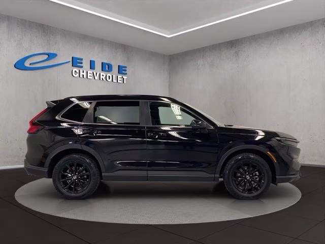 2024 Black Honda CR-V Hybrid Sport AWD SUV