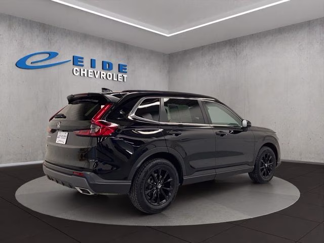 2024 Black Honda CR-V Hybrid Sport AWD SUV