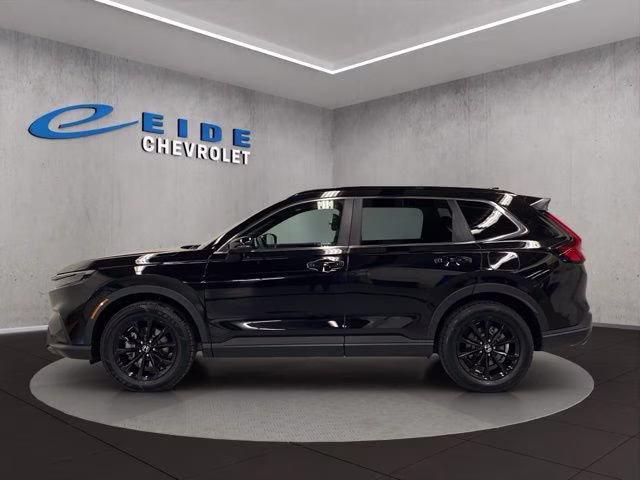 2024 Black Honda CR-V Hybrid Sport AWD SUV