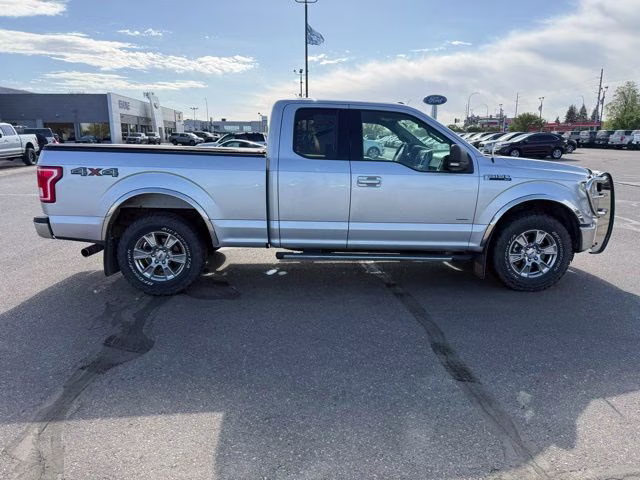 2016 Ingot Silver Metallic Ford F-150 XLT 4X4 Truck