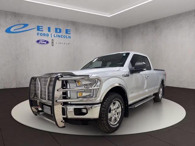 2016 Ingot Silver Metallic Ford F-150 XLT 4X4 Truck