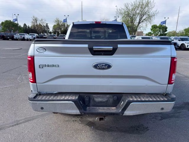 2016 Ingot Silver Metallic Ford F-150 XLT 4X4 Truck