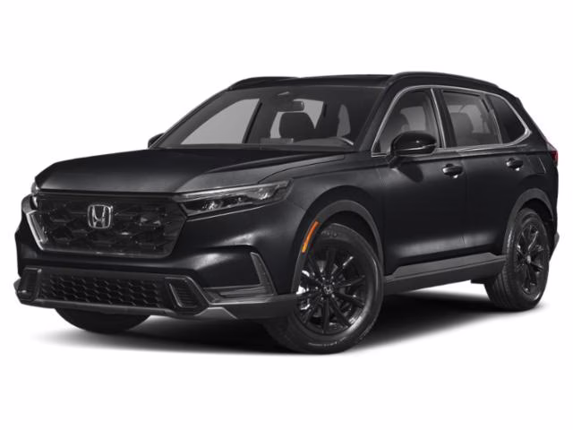 2024 Black Honda CR-V Hybrid Sport AWD SUV