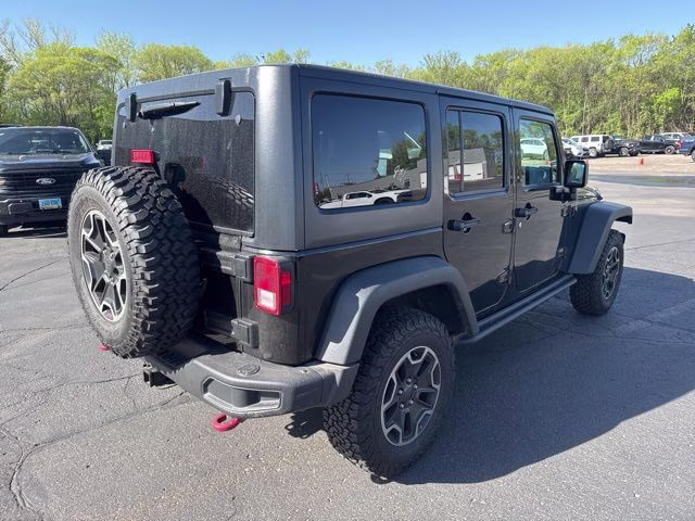2016 Black Clearcoat Jeep Wrangler Unlimited Rubicon 4X4 SUV