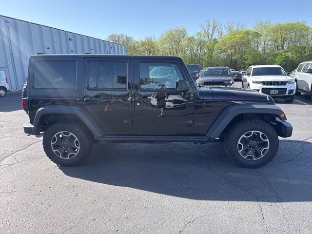 2016 Black Clearcoat Jeep Wrangler Unlimited Rubicon 4X4 SUV