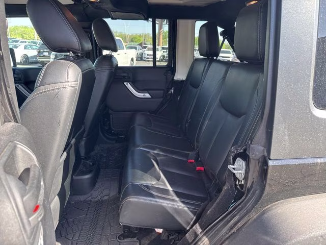 2016 Black Clearcoat Jeep Wrangler Unlimited Rubicon 4X4 SUV