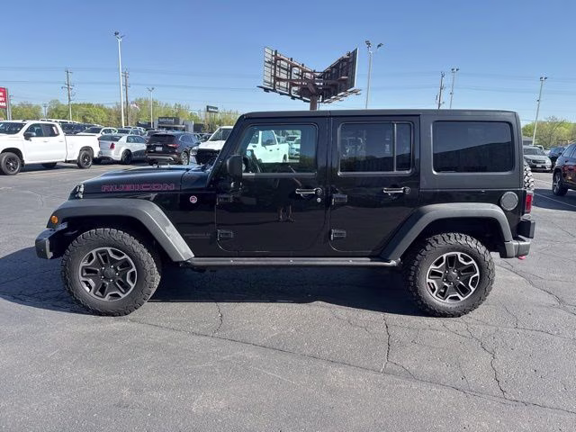 2016 Black Clearcoat Jeep Wrangler Unlimited Rubicon 4X4 SUV