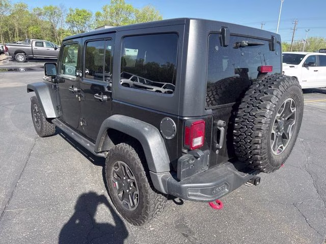 2016 Black Clearcoat Jeep Wrangler Unlimited Rubicon 4X4 SUV