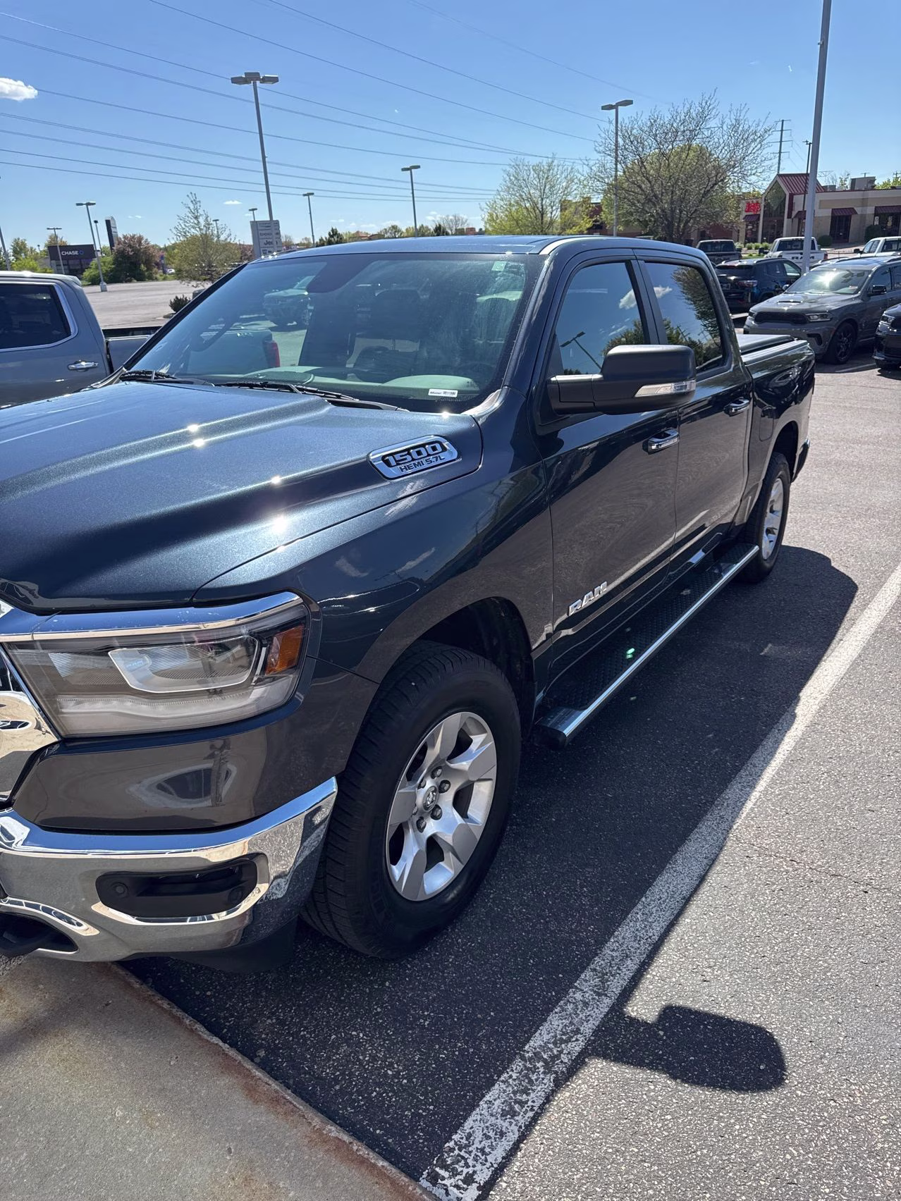 2019 Maximum Steel Metallic Clearcoat Ram 1500 Big Horn/Lone Star 4X4 Truck