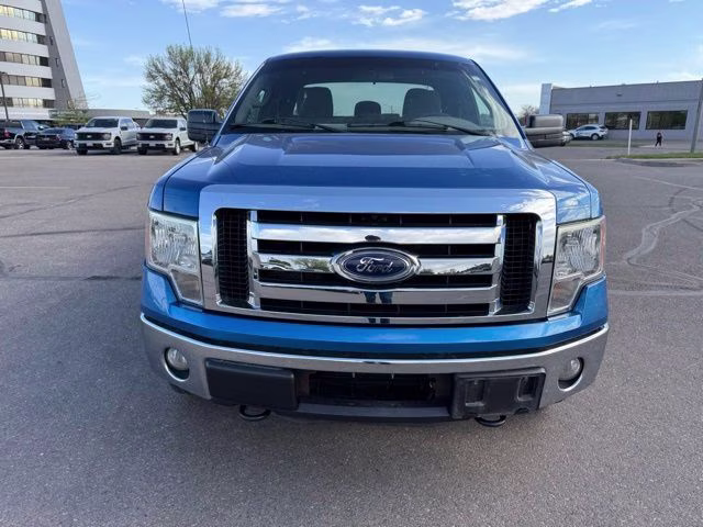 2012 Blue Flame Metallic Ford F-150 XLT 4X4 Truck