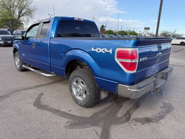 2012 Blue Flame Metallic Ford F-150 XLT 4X4 Truck