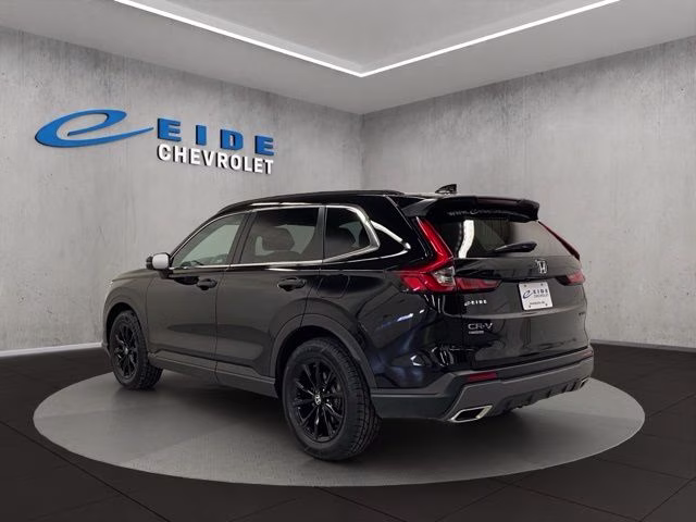 2024 Black Honda CR-V Hybrid Sport AWD SUV
